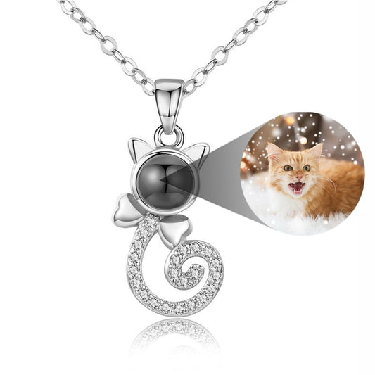 Personalized Customized Pet Photo Dog Paw Necklace Pendant For Men Women Girls Charm Choker Necklace Birthday Jewelry Gift